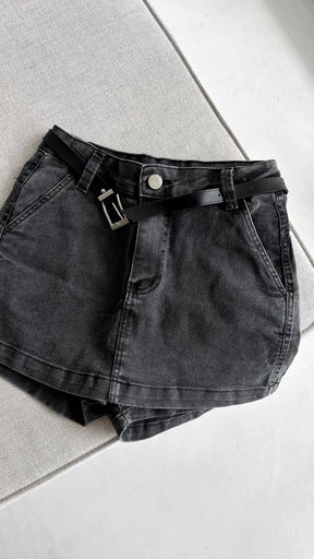 Short Saia Jeans Estonado